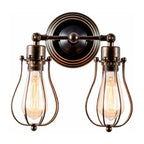 Modern Vintage Wall Lights Adjustable Bedside Sconce Lamps