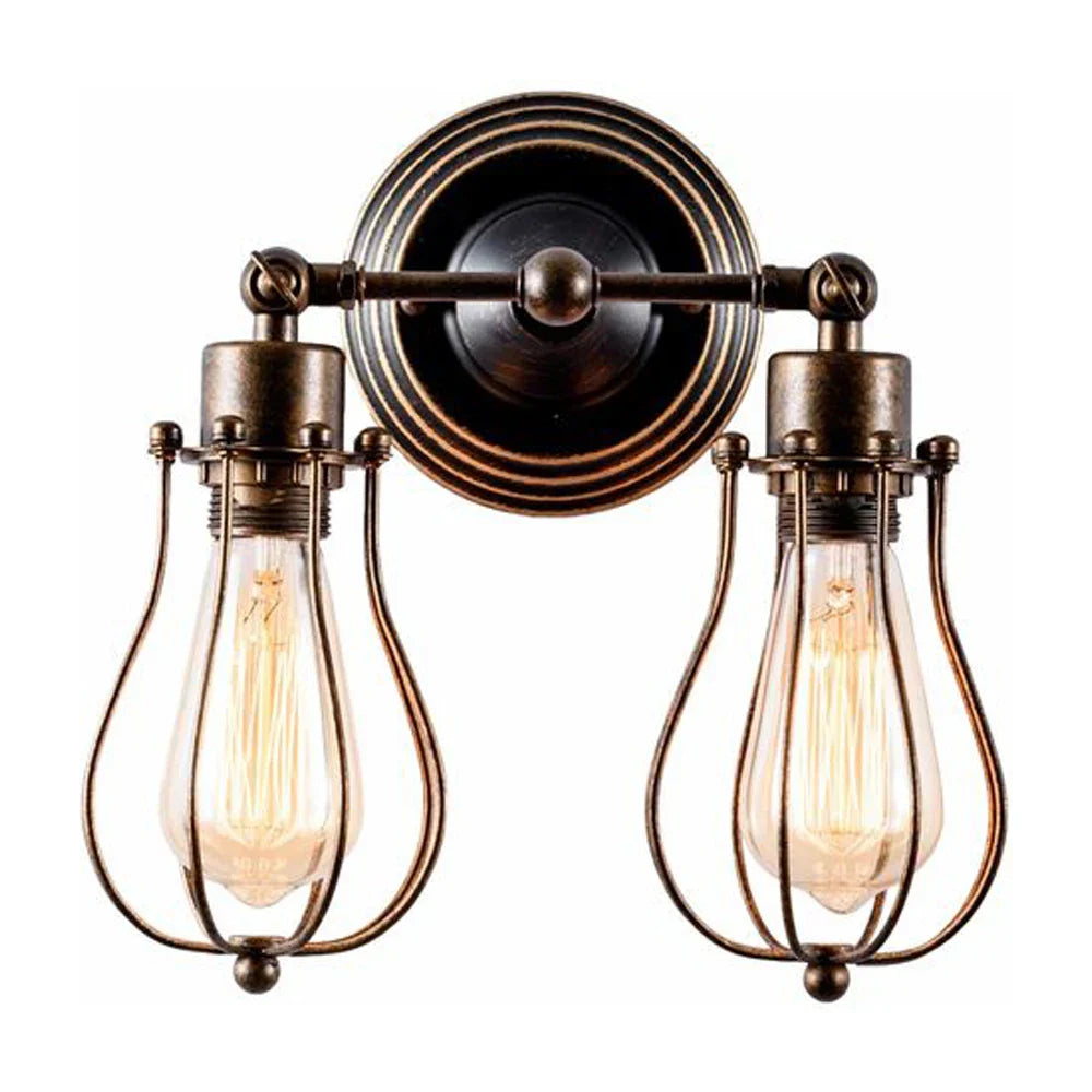 Modern Vintage Wall Lights Adjustable Bedside Sconce Lamps