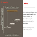 Lotus Leaf LED Pendant Chandelier for Staircase & Living Room Beauty