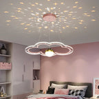 Starry Sky Kids Chandelier Light for Bedroom Study Room Decoration