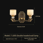 Luxury Copper Jade Chandelier for Living, Dining & Bedroom - Hollow Design