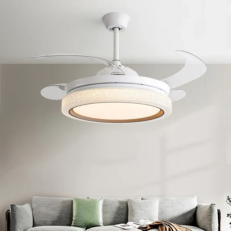 Invisible Chandelier LED Ceiling Fan with Light: High-Quality & Wholesale Price