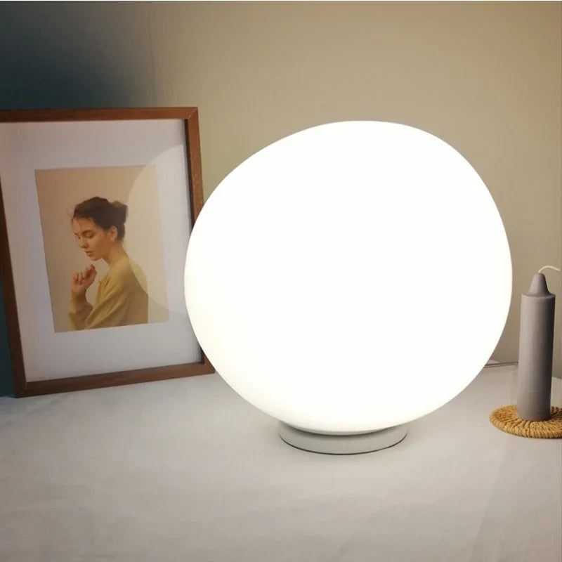 Goose Egg LED Floor Lamp for Bedroom and Outdoor, Simple and Elegant Design