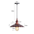 Rustic Metal Chandeliers: Vintage Industrial Pendant Lights for Home, Restaurant, Bar