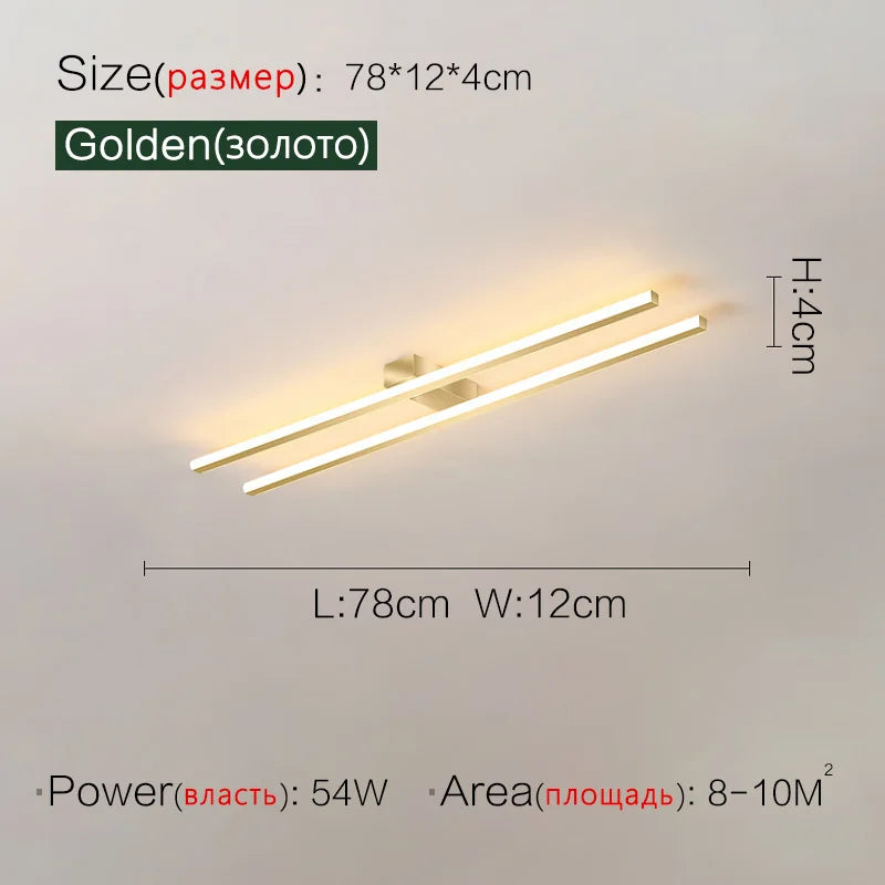 Simple Modern Ceiling Lamp for Corridor, Entryway, Balcony: Elegant and Luxurious