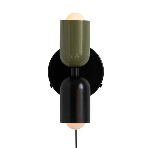 Modern Macaron Colorful Wall Lamp Fixture for Living, Dining, Bedroom & Bedside