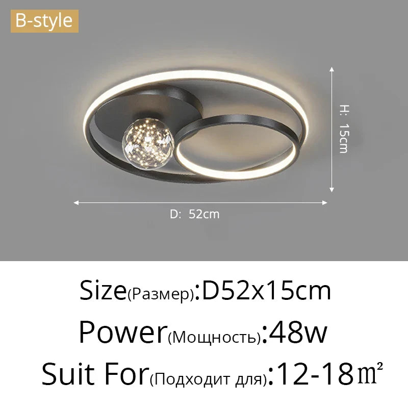 Gypsophila Chandelier: Modern Ceiling Light for Living Room, Bedroom, Home.