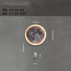 Moon Astronaut LED Wall Lamp for Bedroom, Children's Room, and TV Background