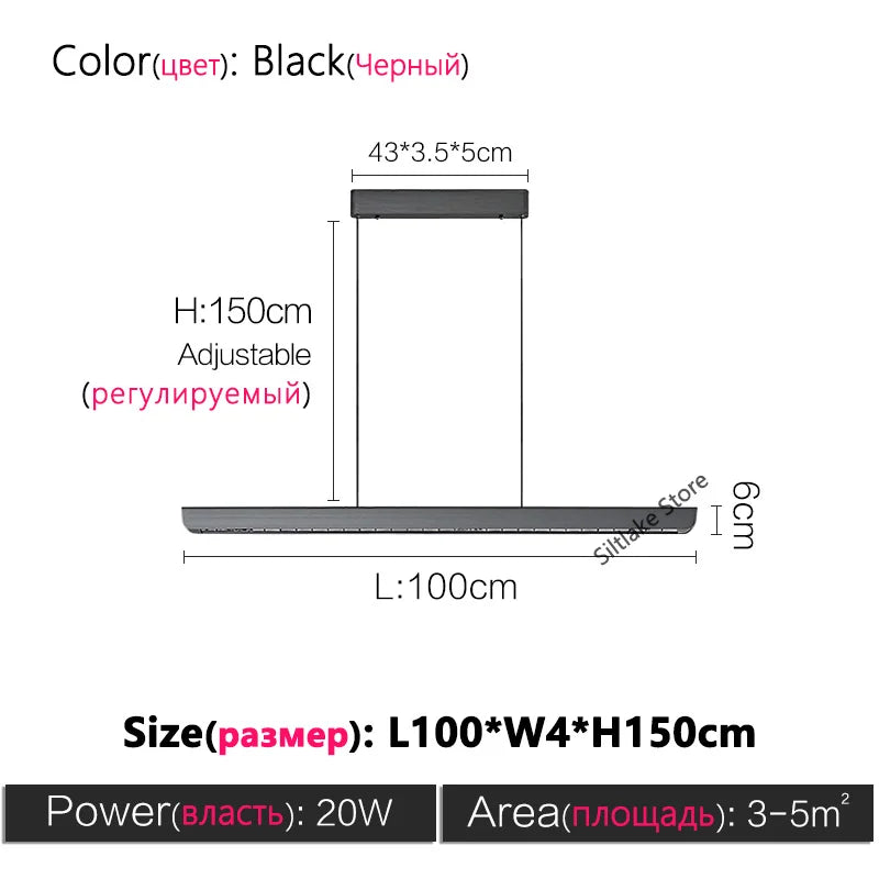 Modern Nordic LED Dining Table Lamps for Tea Room, Office, Bar