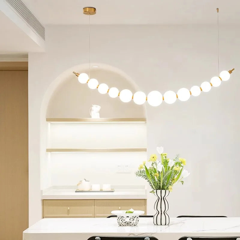 Modern LED Pendant Chandelier for Living and Dining Rooms