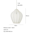 Nordic Fabric Pendant Lights Minimalism by - Stylish Hanging Lamp for Home Decor