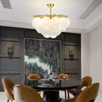 Modern Glass Chandelier Living Room Dining Bedroom Hall Pendant Lamp