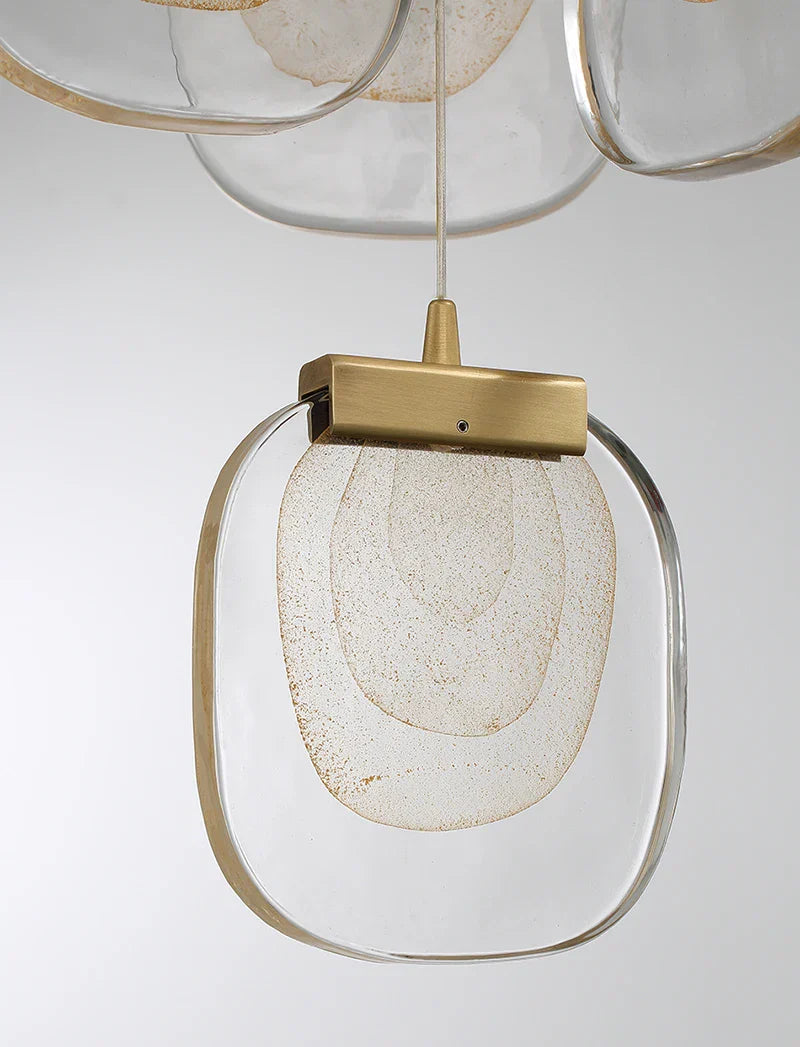 Luxury LED Crystal Chandelier for Staircase, Creative Living Room Lighting