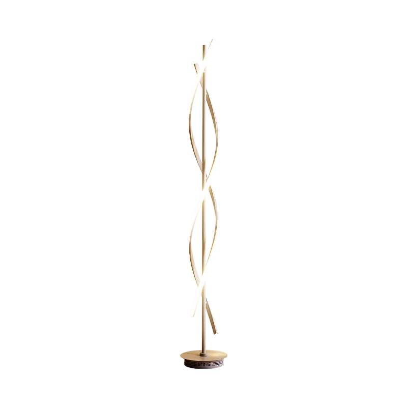 Geometric Line LED Floor & Table Lamp for Modern Living Room & Bedroom