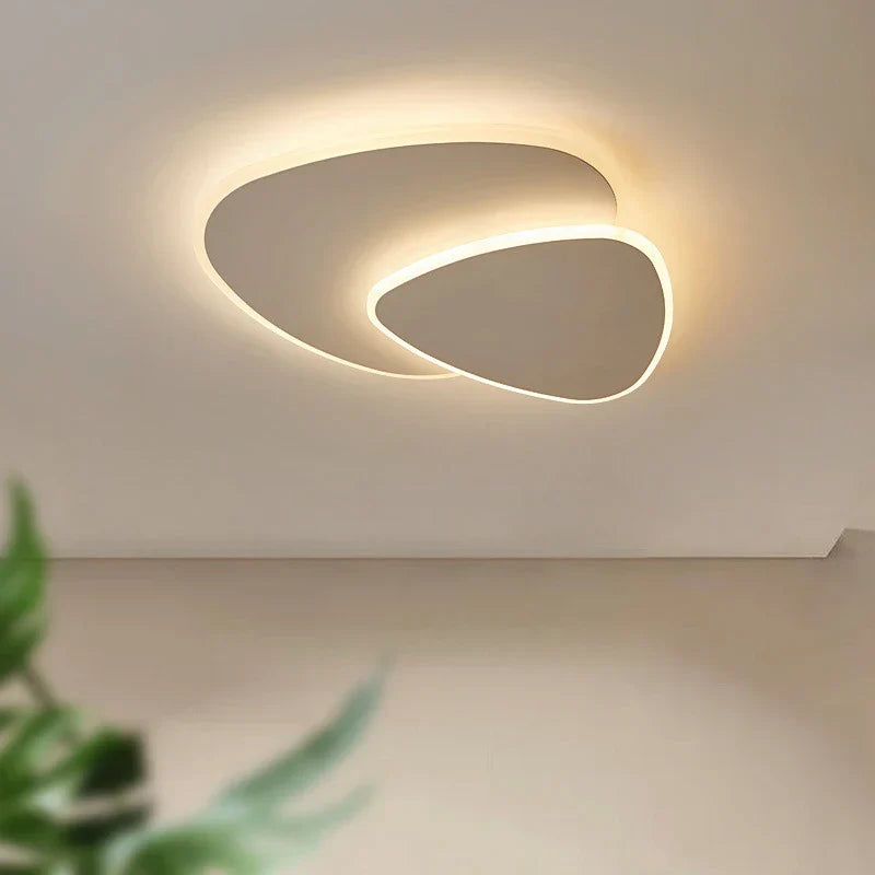 Modern Minimalist Ceiling Light with Remote Control for Living Room Dining Room