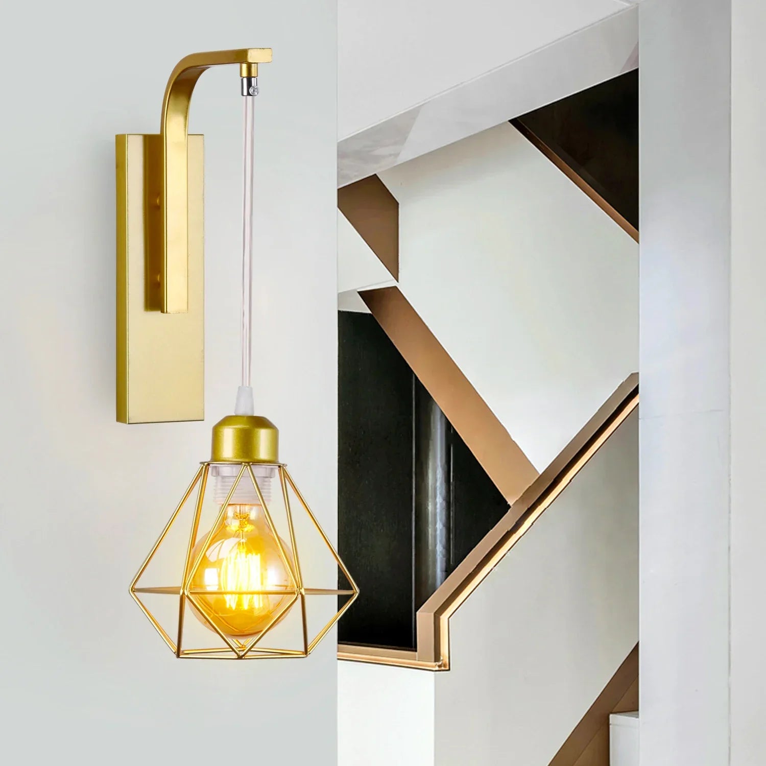 Modern Vintage LED Wall Lamp Bedside Light Fixture Sconce Indoor Lighting Fixture E27