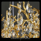 Luxury Luster Indoor Chandelier Lighting for Living Room, Hotel, and Restaurant