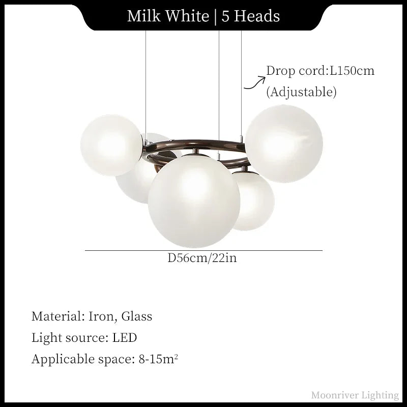 Magic Beans Ceiling Pendant Light Chandelier for Modern Home Decor