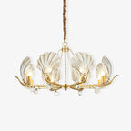 Shell Crystal Chandelier