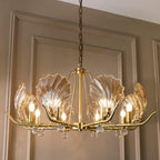 Shell Crystal Chandelier