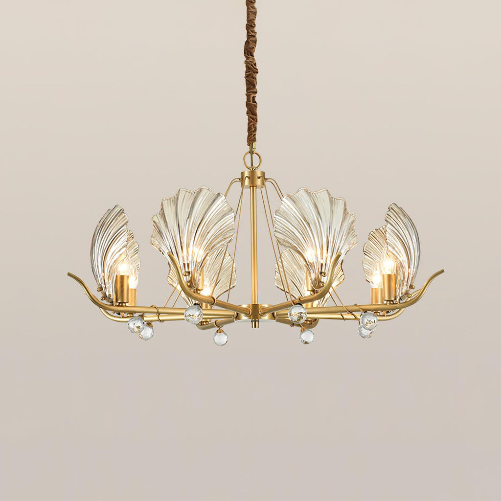 Shell Crystal Chandelier