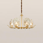 Shell Crystal Chandelier