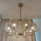 Shell Crystal Chandelier