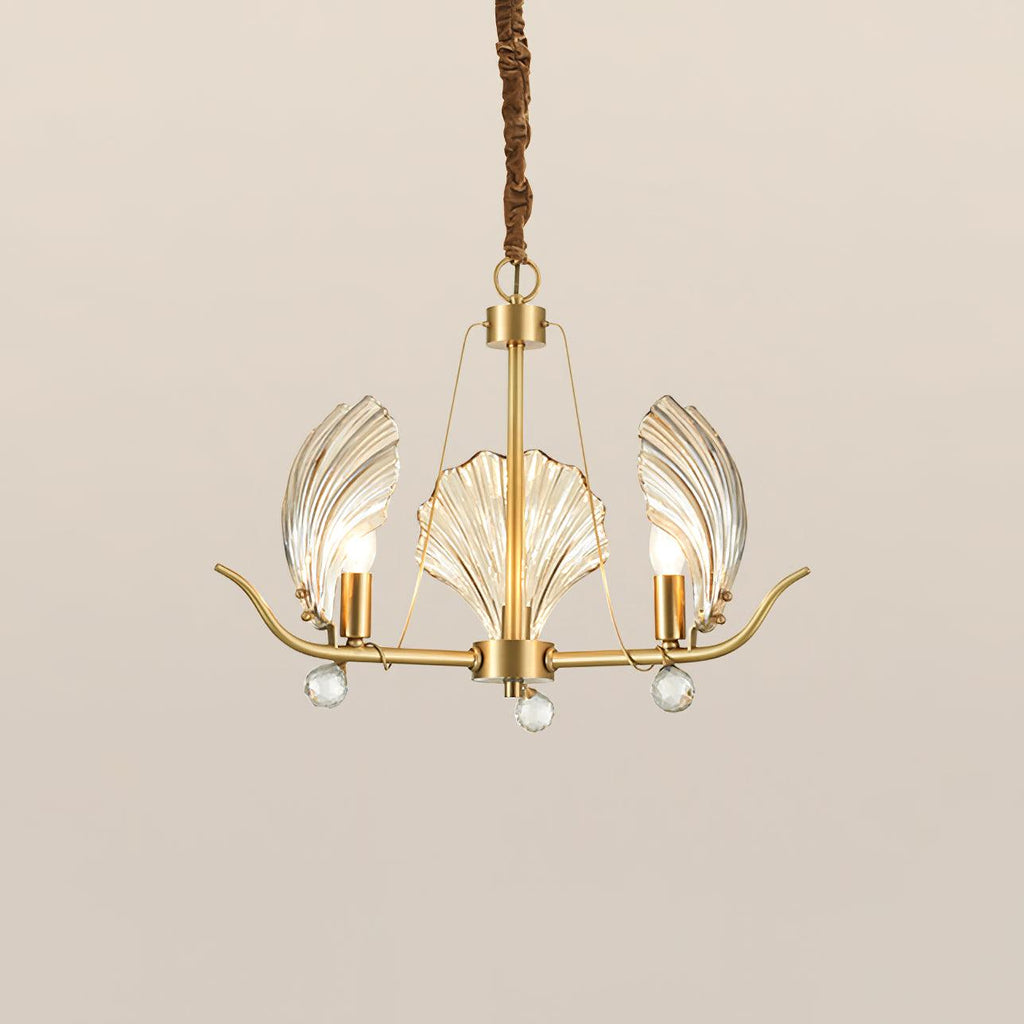 Shell Crystal Chandelier