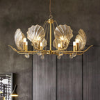 Shell Crystal Chandelier