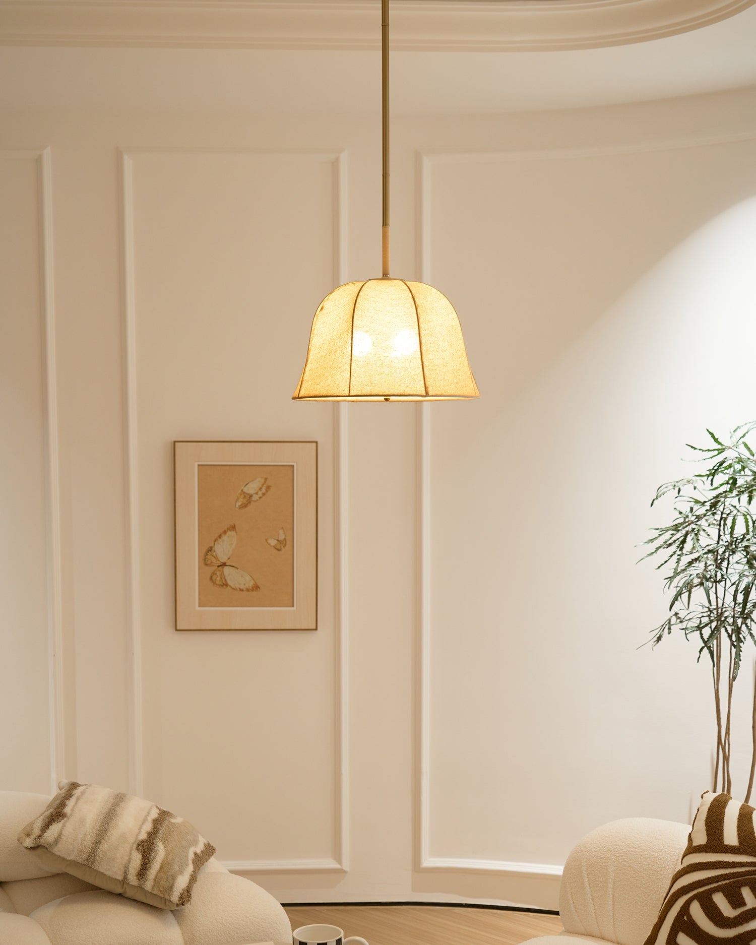 Sienna Linen Pendant Lamp