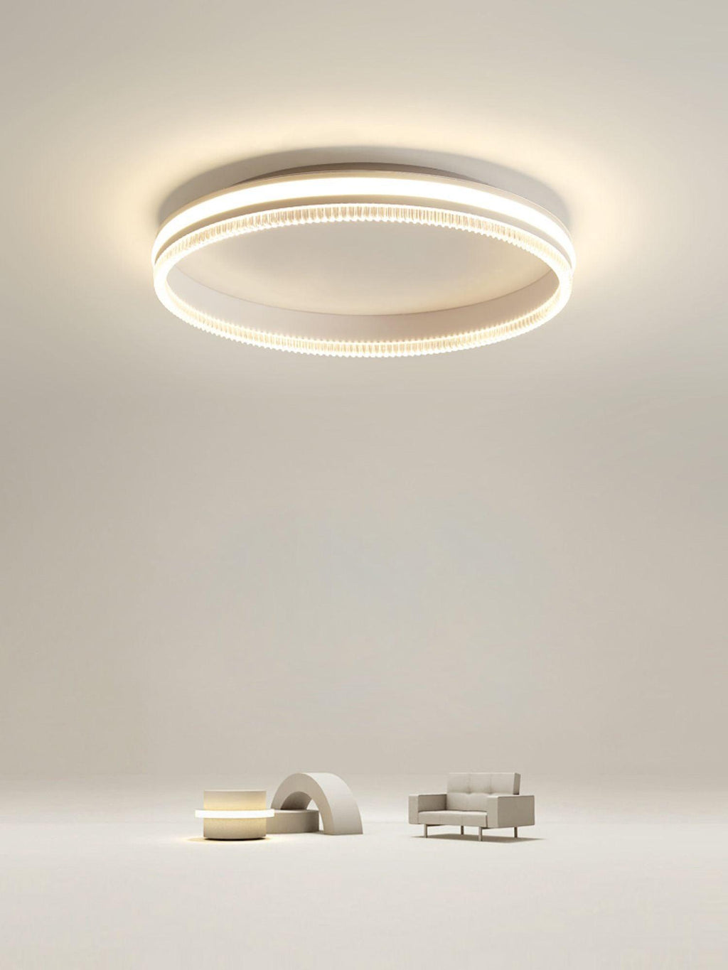 Simple Acrylic Ring Ceiling Light
