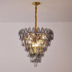 Smoke Gray Empire Chandelier