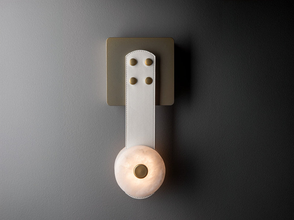 Snaps Alabaster Pendant Light