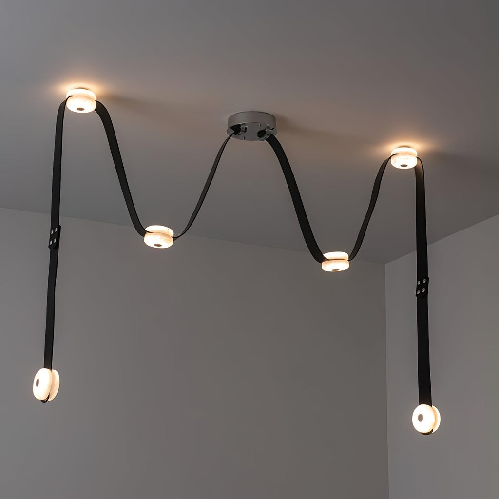 Snaps Alabaster Pendant Light