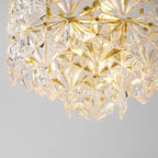 Snowflake Glass Chandelier