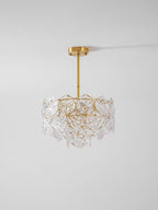 Snowflake Glass Chandelier