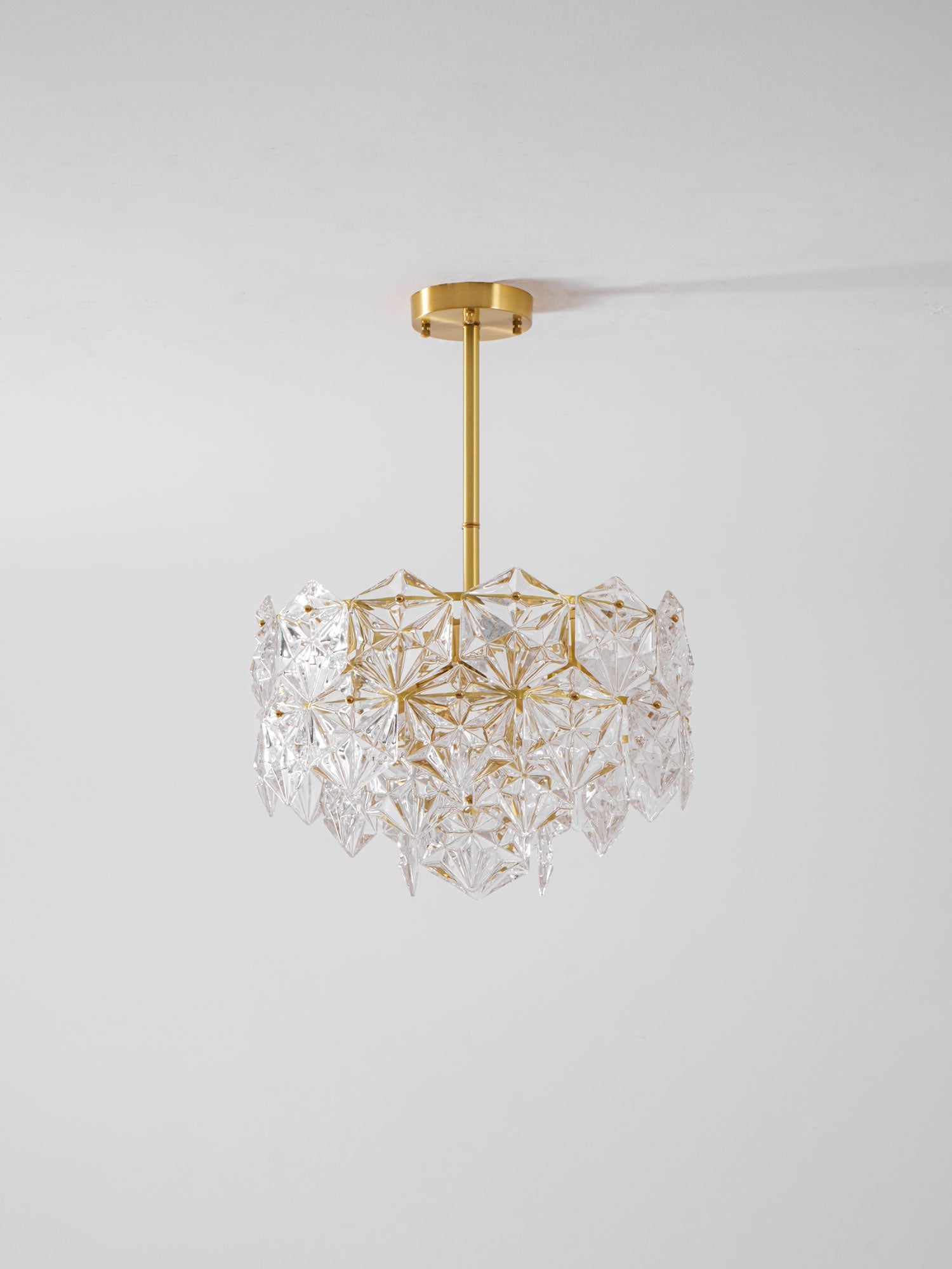 Snowflake Glass Chandelier