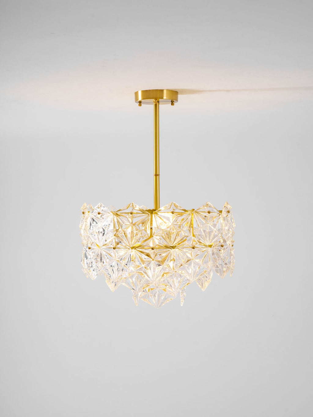 Snowflake Glass Chandelier
