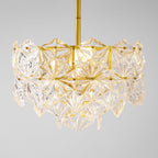 Snowflake Glass Chandelier