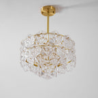 Snowflake Glass Chandelier