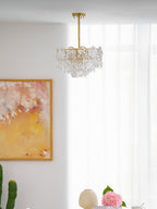 Snowflake Glass Chandelier