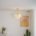 Snowflake Glass Chandelier