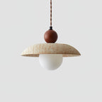 Soluna Travertine Pendant Light