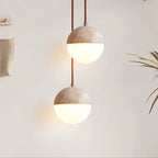Soren Travertine Pendant Light