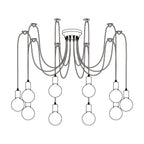 Spider Ceiling Chandelier