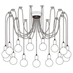 Spider Ceiling Chandelier