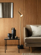 Spotlight Wood Floor Lamp
