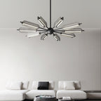 Sputnik Brass Chandelier