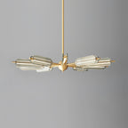 Sputnik Brass Chandelier