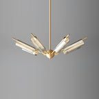 Sputnik Brass Chandelier